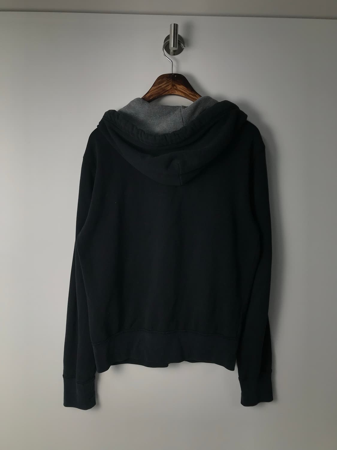 후아유 y2k 와투케 블랙 후드집업 상품이미지3