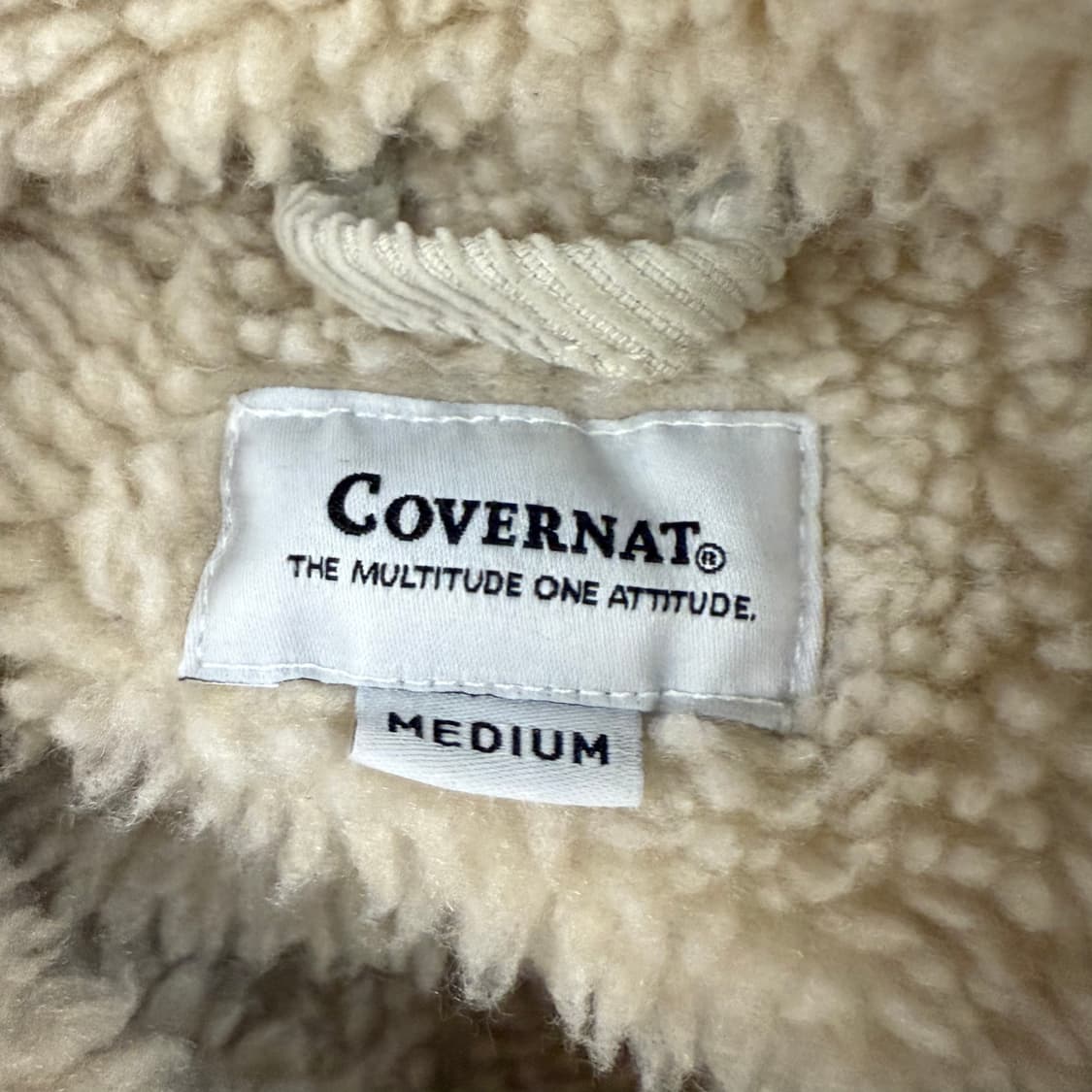 커버낫 데님 양털 카라 청 자켓  상품이미지5