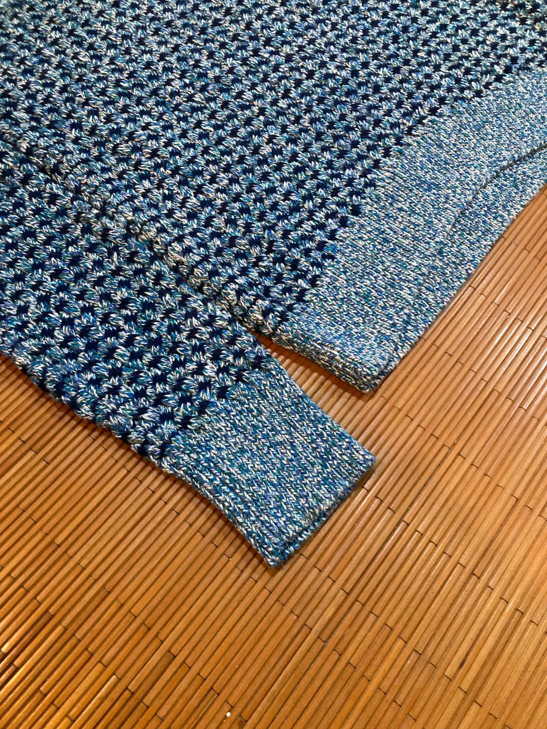 JPN vtg 브이넥 니트 상품이미지4