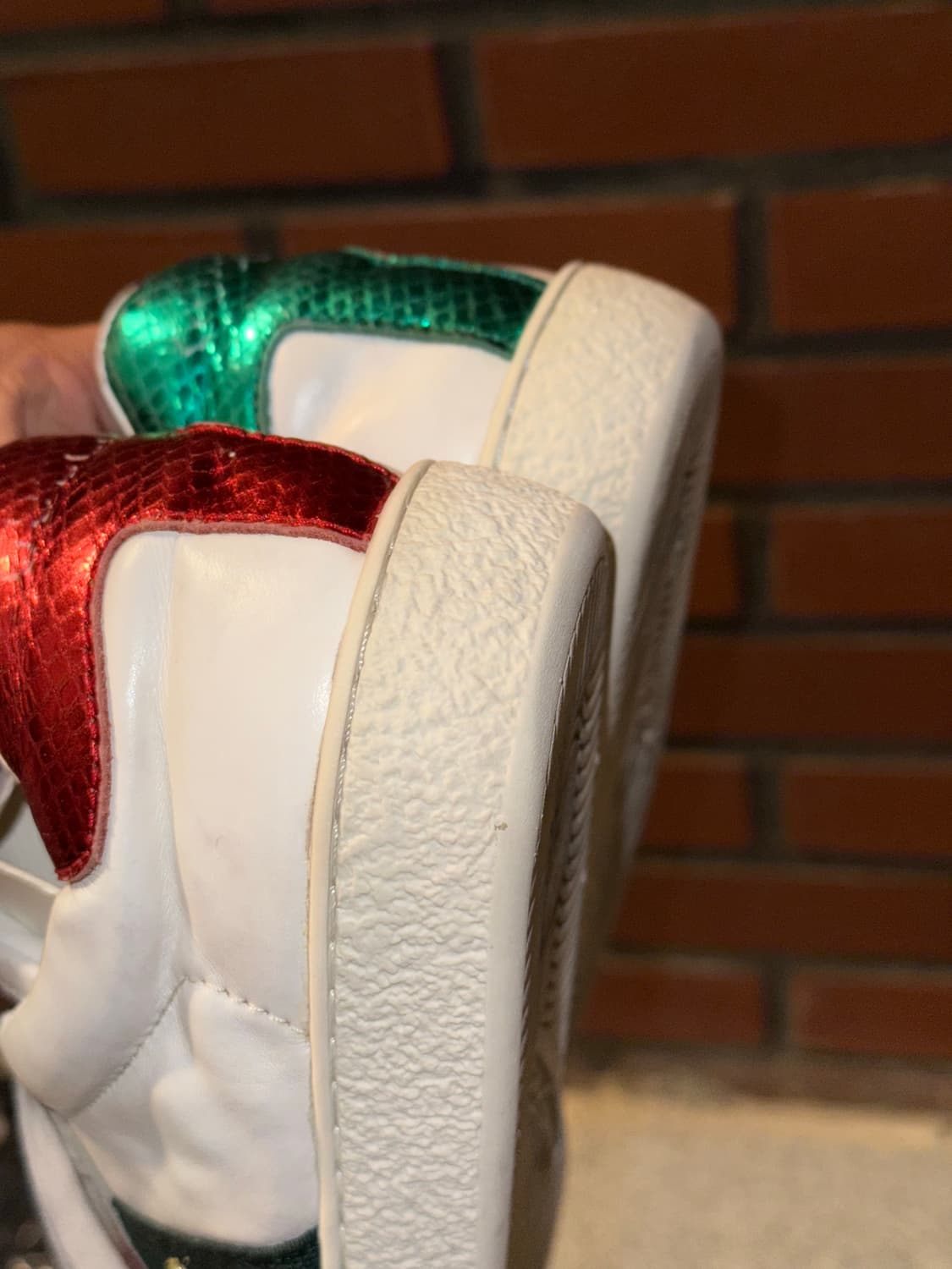 구찌 에이스 꿀벌 자수 비 스니커즈  41 260 상품이미지4