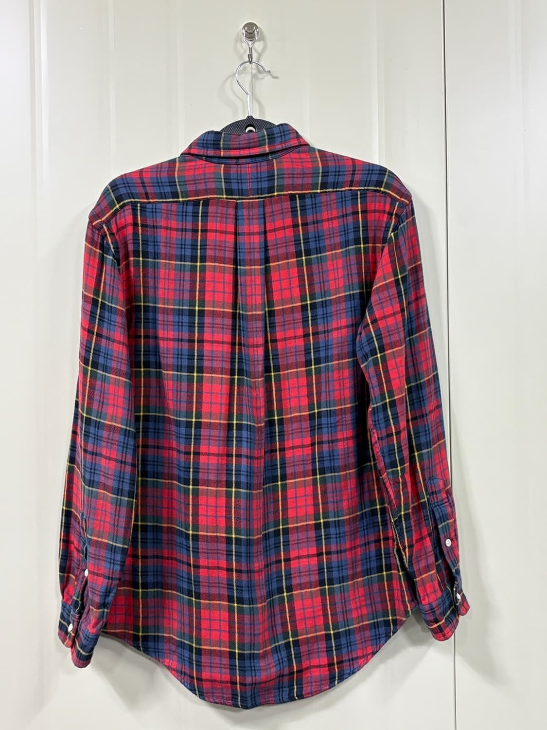 두산 빈티지 폴로 랄프로렌 체크 셔츠 상품이미지7