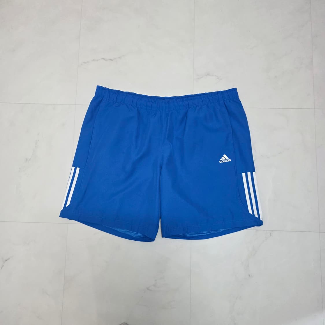 2XL 아디다스 빅사이즈 우븐 쇼츠 반바지 블루 상품이미지1