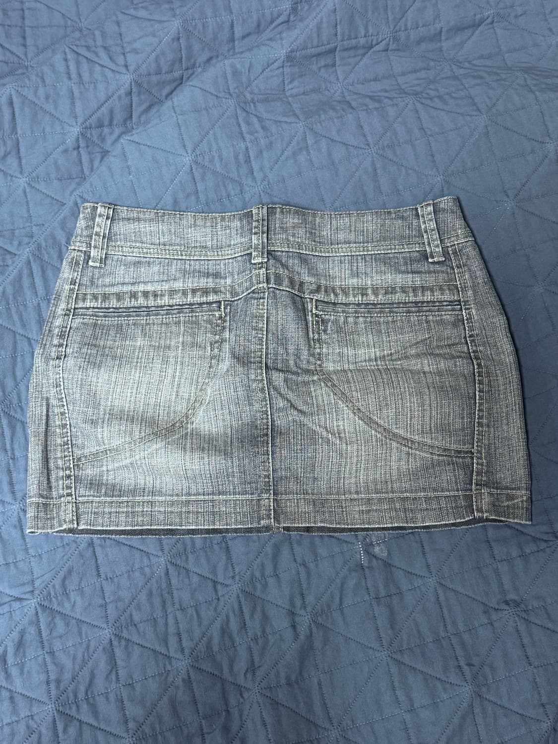 데님 미니 스커트  상품이미지3