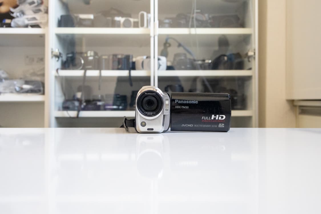 Panasonic HDC-TM30-K / 빈티지 디지털 캠코더 상품이미지3