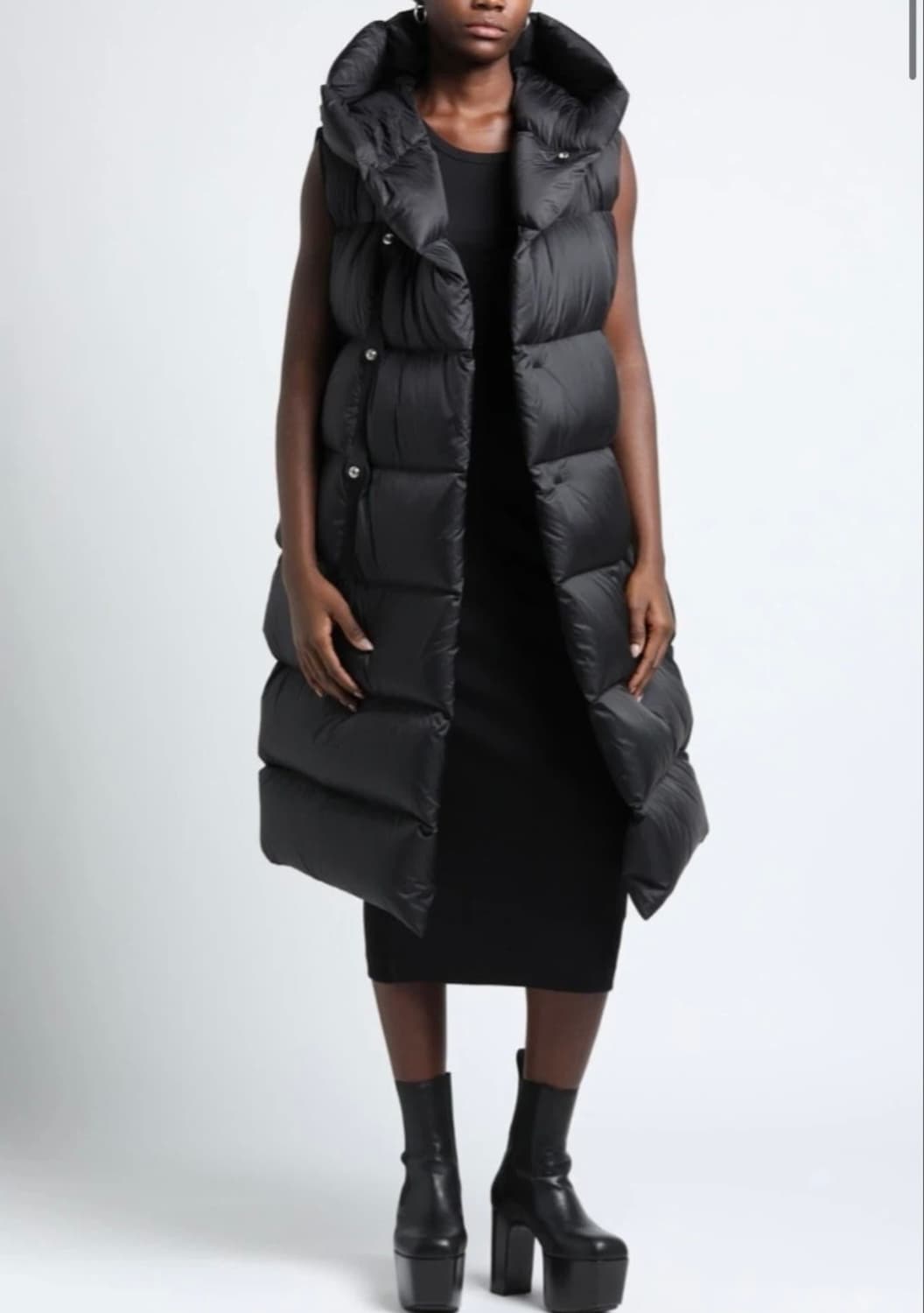 릭오웬스 롱패딩 베스트 40 (남녀 공용) 상품이미지1