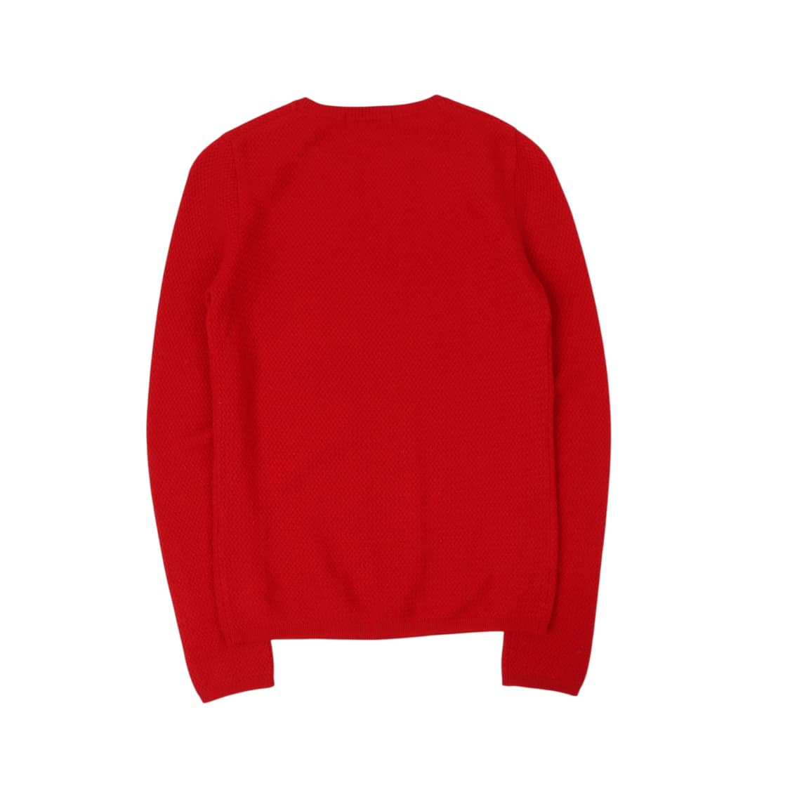 라코스테 우먼스 레드 울 니트 스웨터 상품이미지5