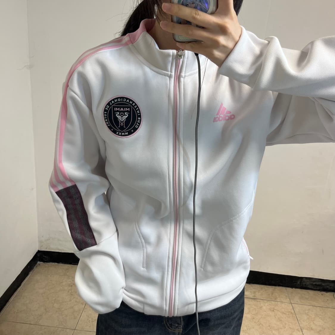 Adidas Inter Miami Track Jacket 상품이미지3