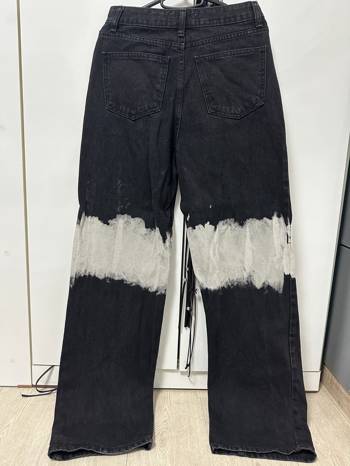 니 블리치 일자 데님 팬츠 상품이미지3