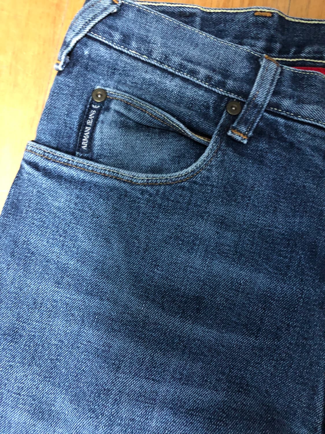 아르마니진 J45 레귤러핏 데님팬츠 31 상품이미지4