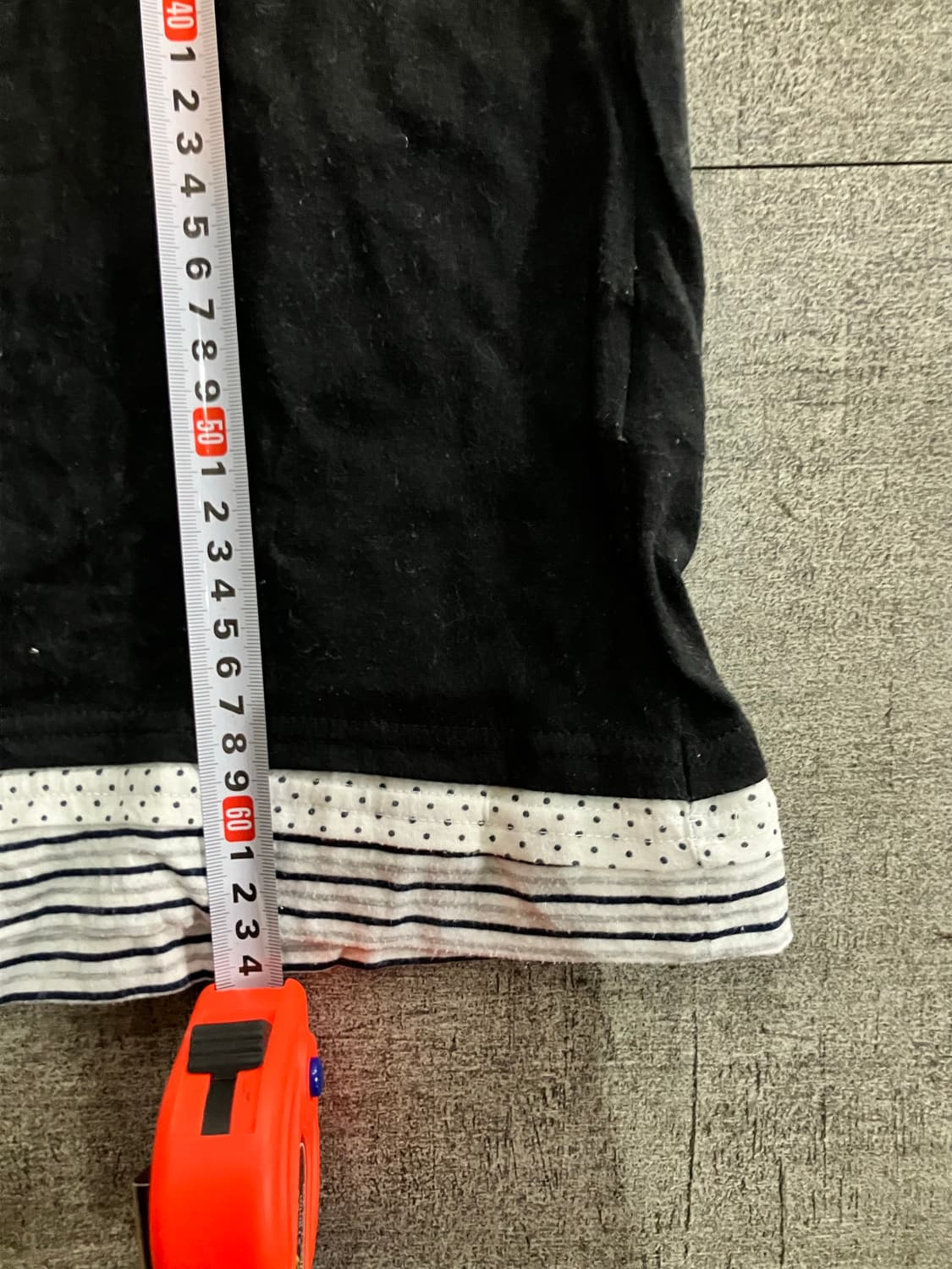 일본빈티지 Cinemaclub 하구미모리걸 할메카지 레이어드 반팔티셔츠 상품이미지3