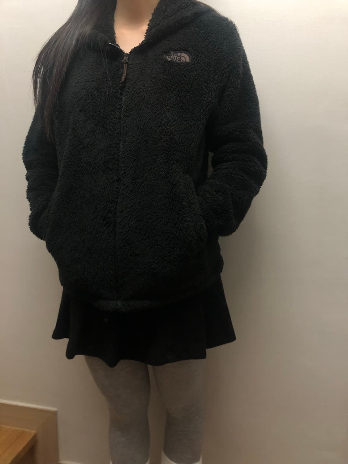 빈티지 노스페이스 블랙 플리스 상품이미지5