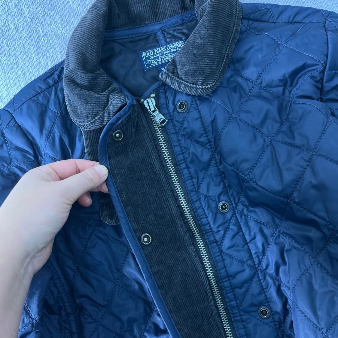 W90 폴로랄프로렌 진스 코듀로이 퀄팅 자켓 상품이미지4