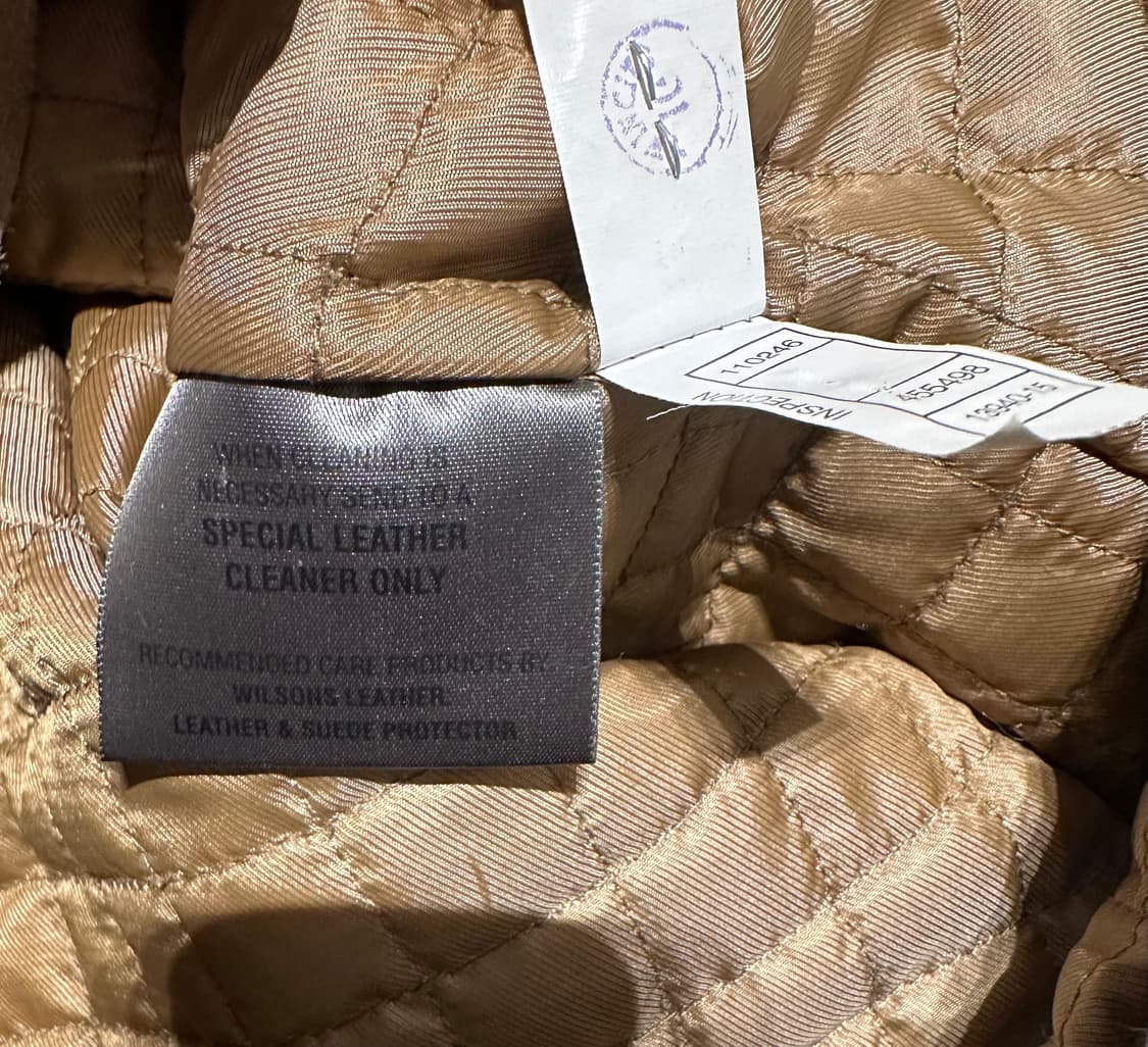 WILSONS LEATHER 70s Suede Leather Jacket 상품이미지4