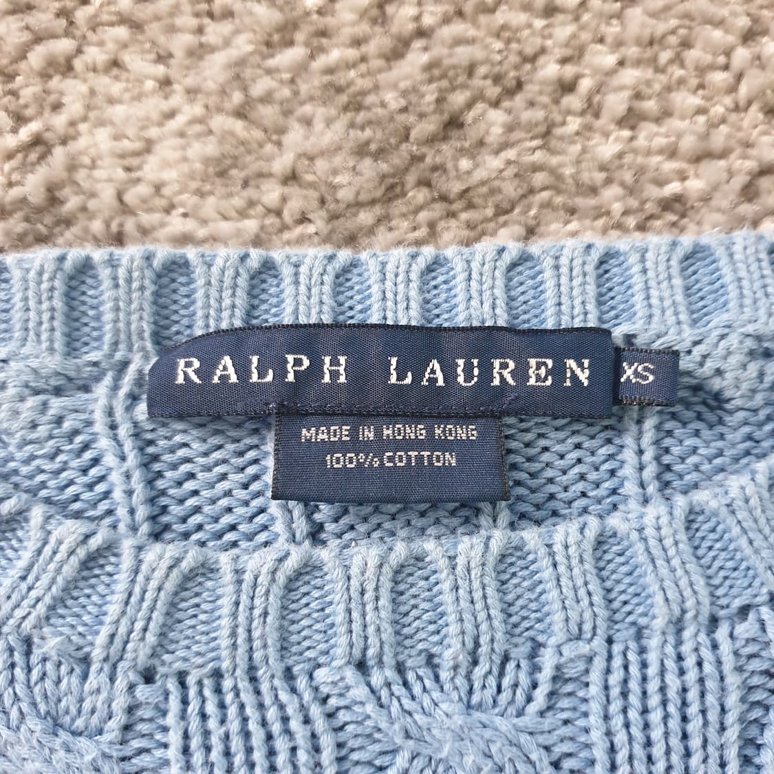 [무료배송] RALPH LAUREN 케이블 니트 스웨터 상품이미지2