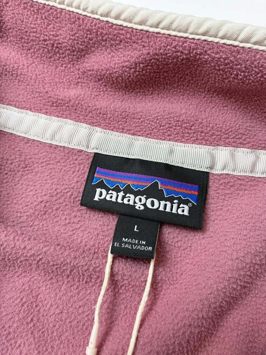 파타고니아 배색 마이크로 D 스냅티 하프버튼 풀오버 후리스 PN5153 상품이미지7