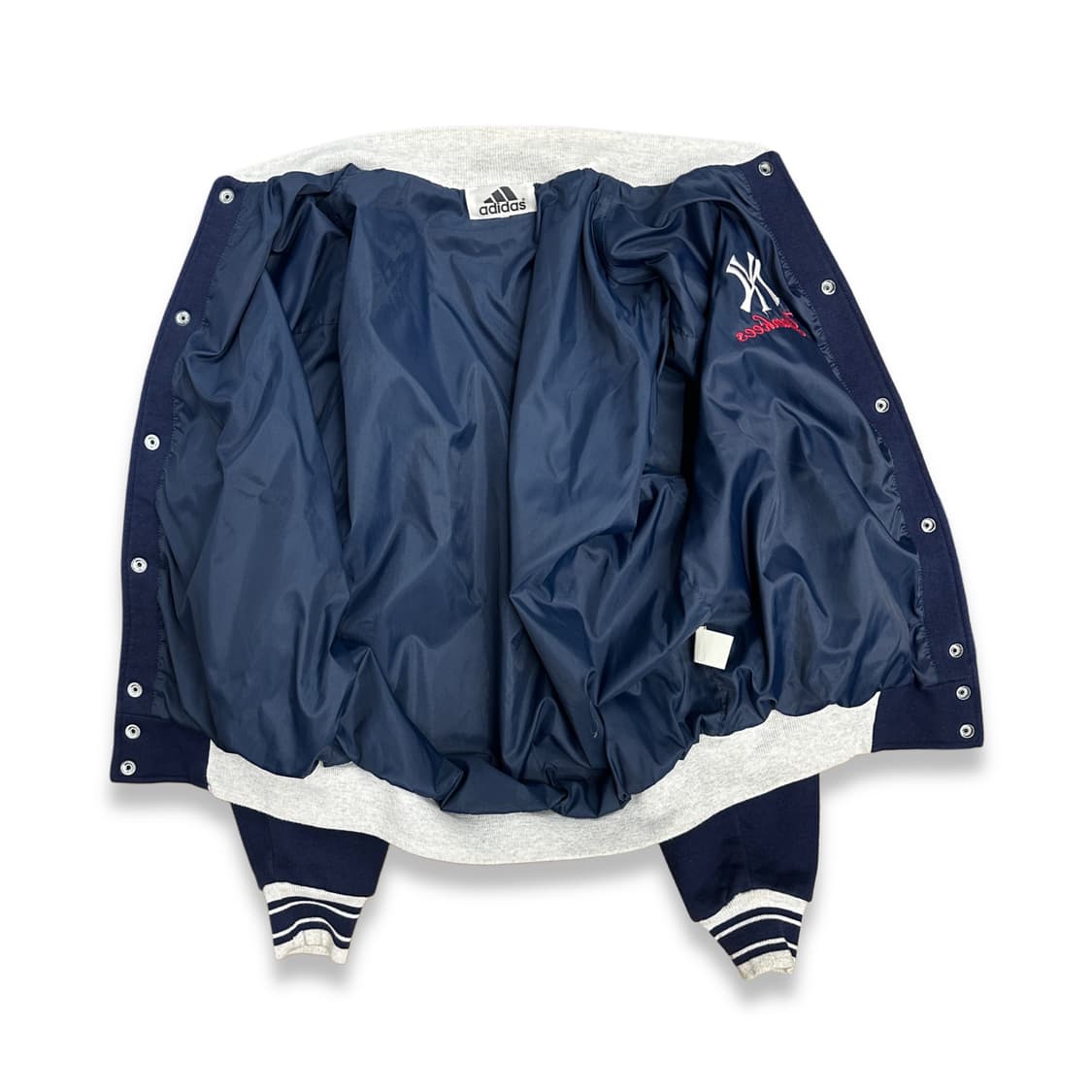 90s 아디다스 NY 양키스 바시티 자켓 XL 상품이미지3