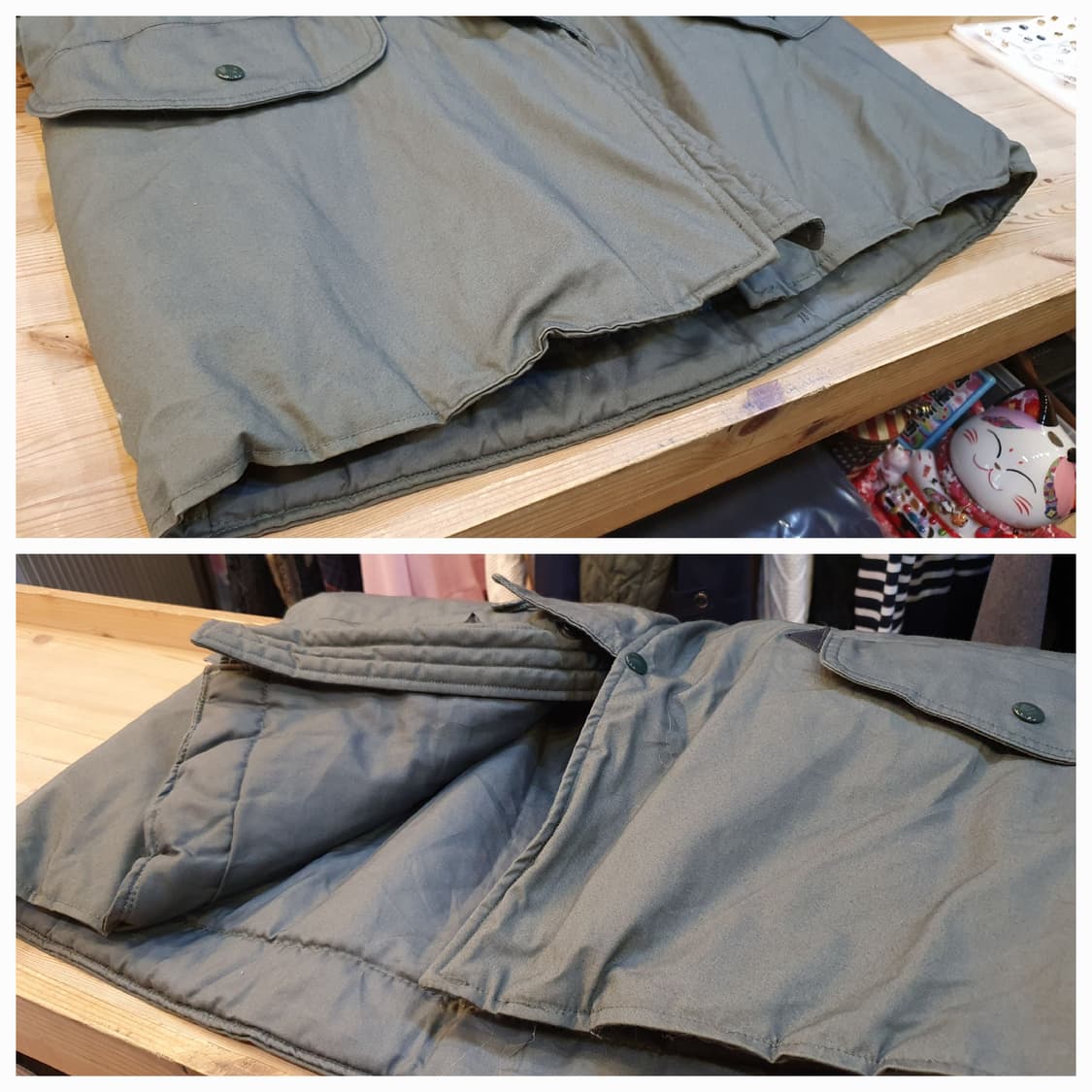 105.미군n3b 패딩야상 개파카 상품이미지6