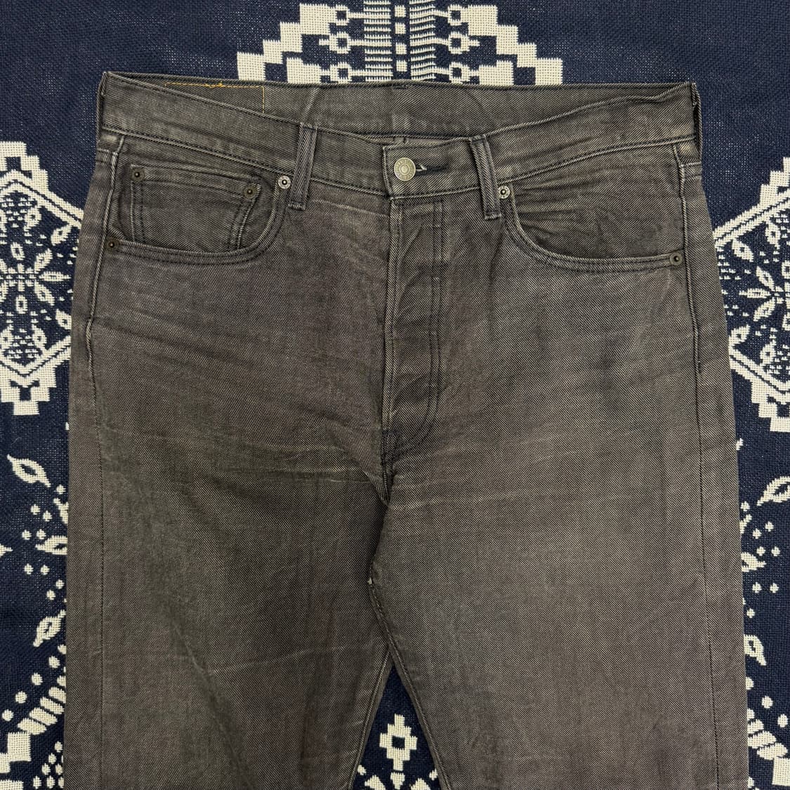 리바이스 501 흑청 데님 팬츠 상품이미지5