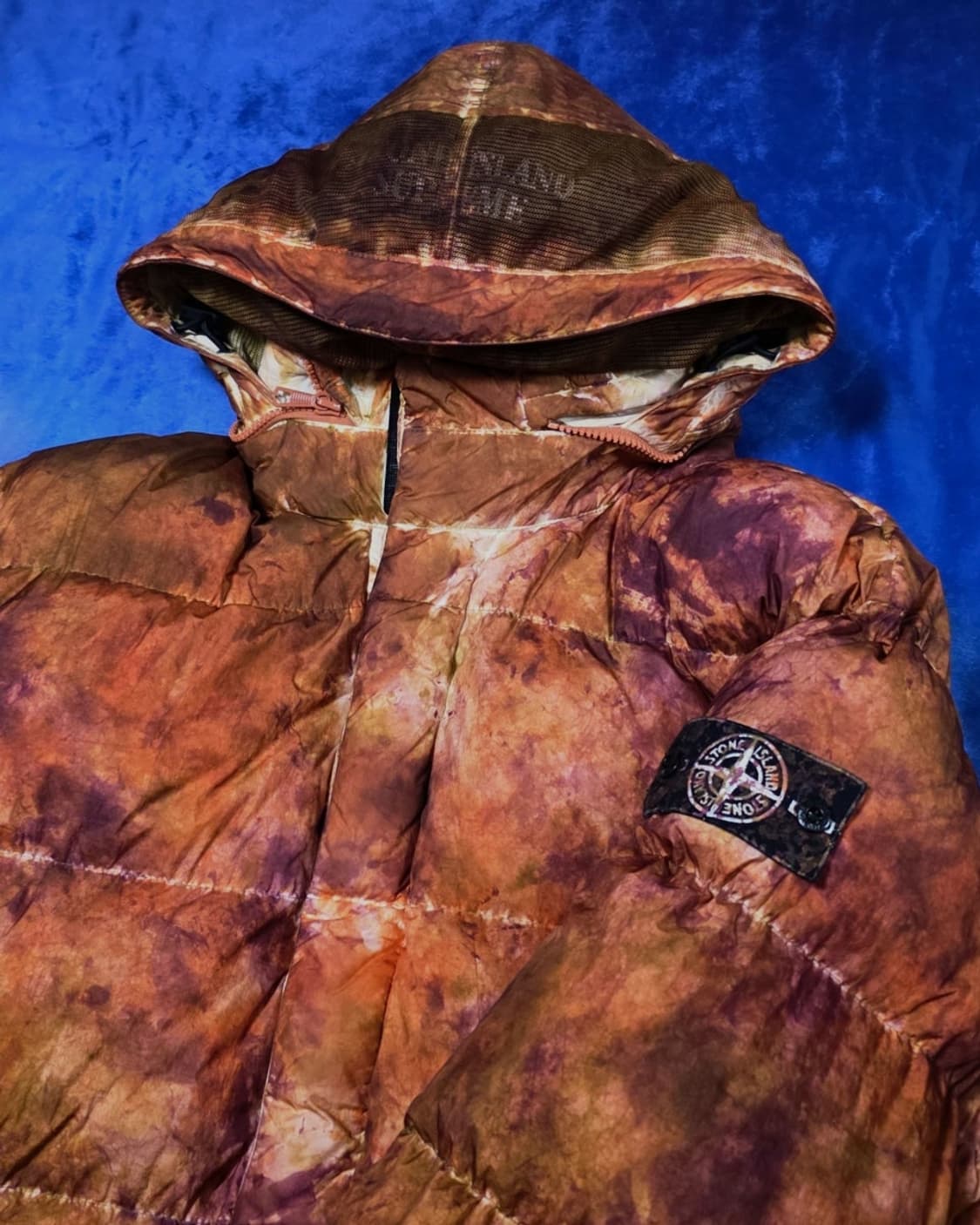 [M] 슈프림 스톤아일랜드 크링클랩스 다운 코랄 상품이미지2