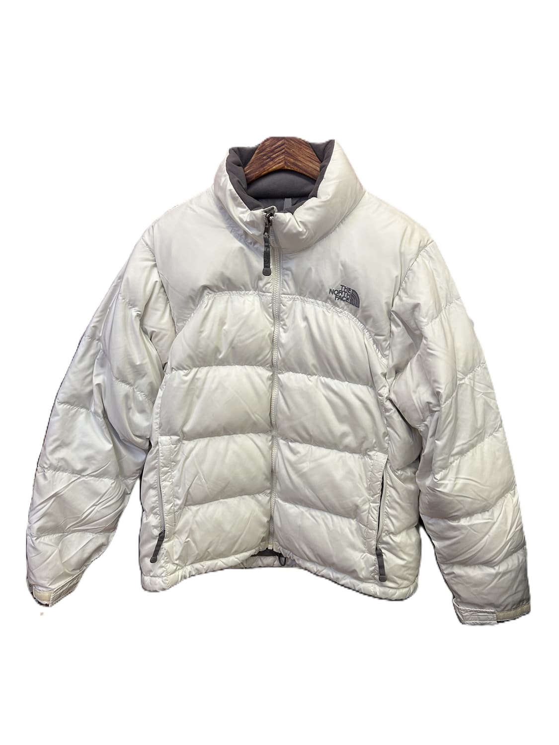 노스페이스 화이트 다운 패딩 자켓 상품이미지2