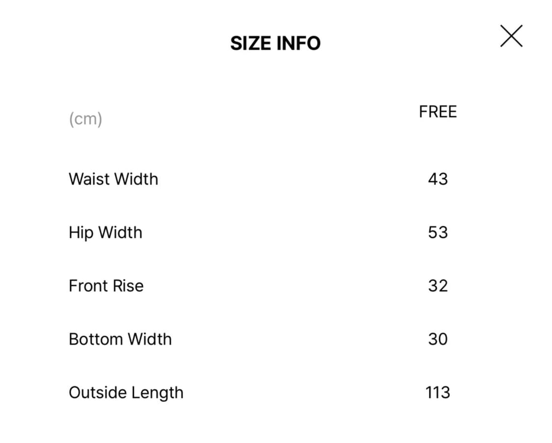 노이스 해링본 와이드 팬츠 상품이미지2