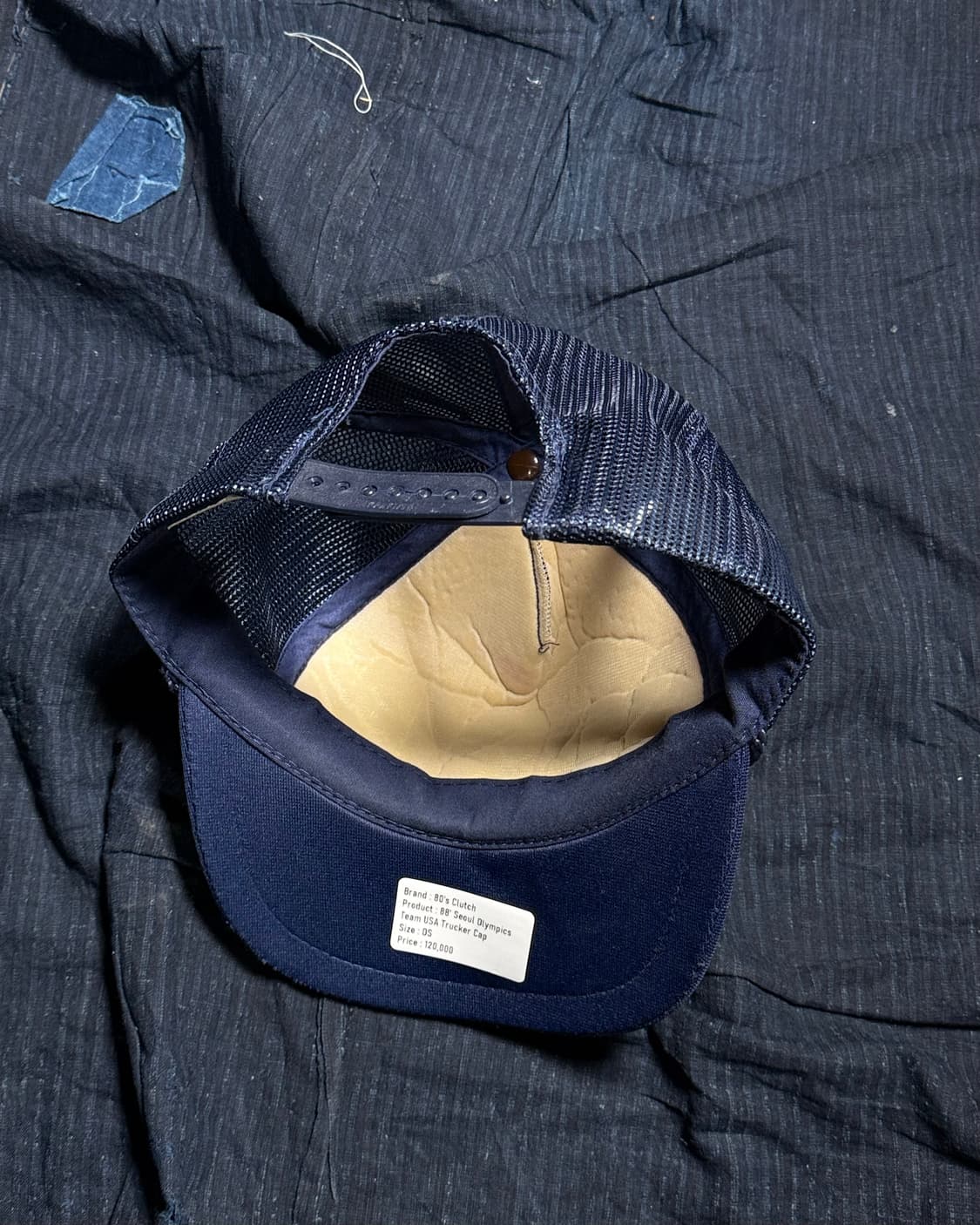 80‘s Clutch 88 서울올림픽 팀 USA 트러커캡 OS 상품이미지5