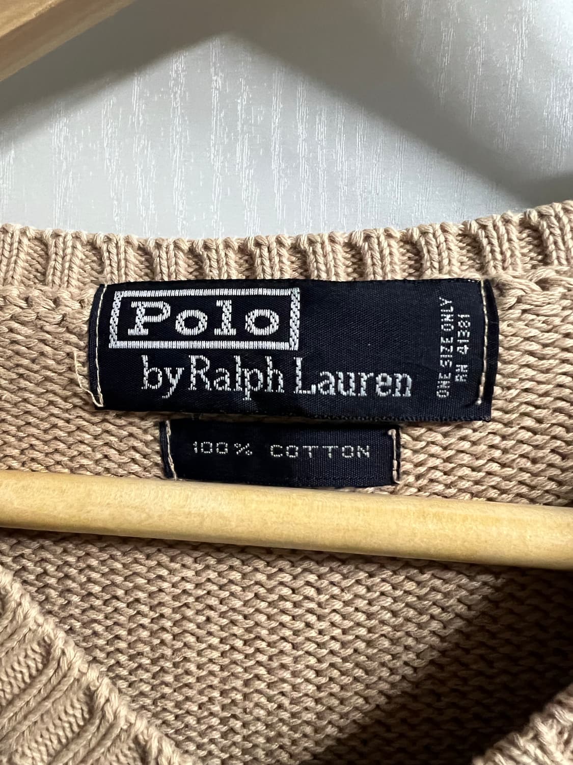 폴로 랄프로렌 브이넥 면 베스트(정품) L-xL 상품이미지2