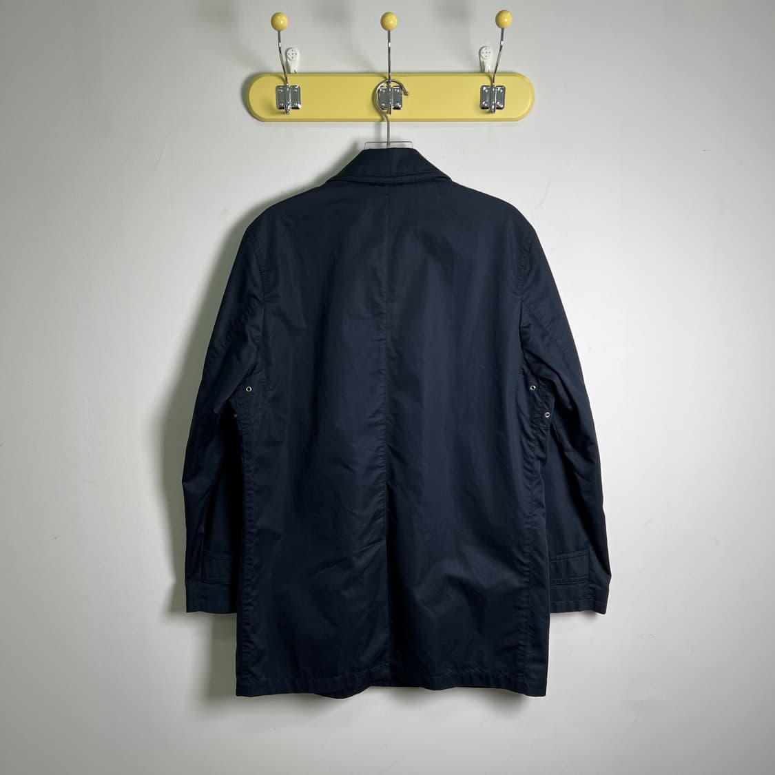 에르메네질도 제냐 딥 네이비 코튼 카코트 50 상품이미지5