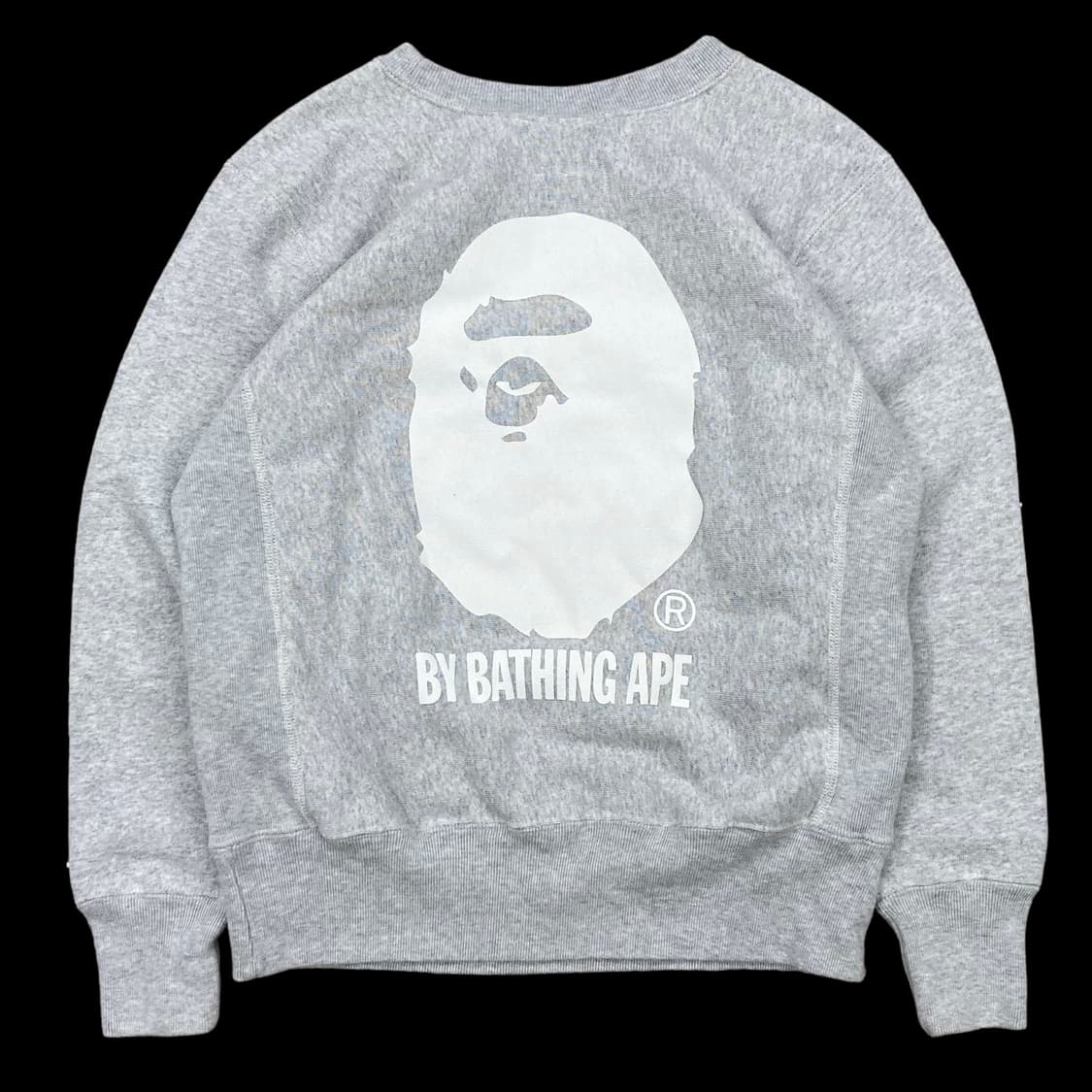 BAPE X CHAMPION 리버스위브 등판 빅 사루  상품이미지1