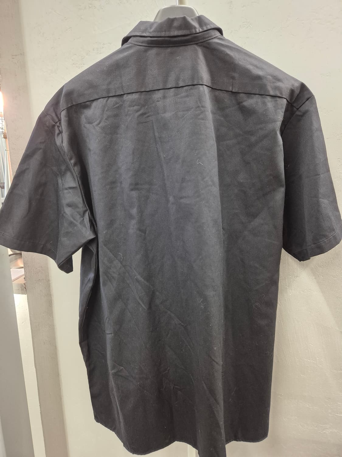 디키즈 워크 셔츠 반팔 블랙 2XL 상품이미지4