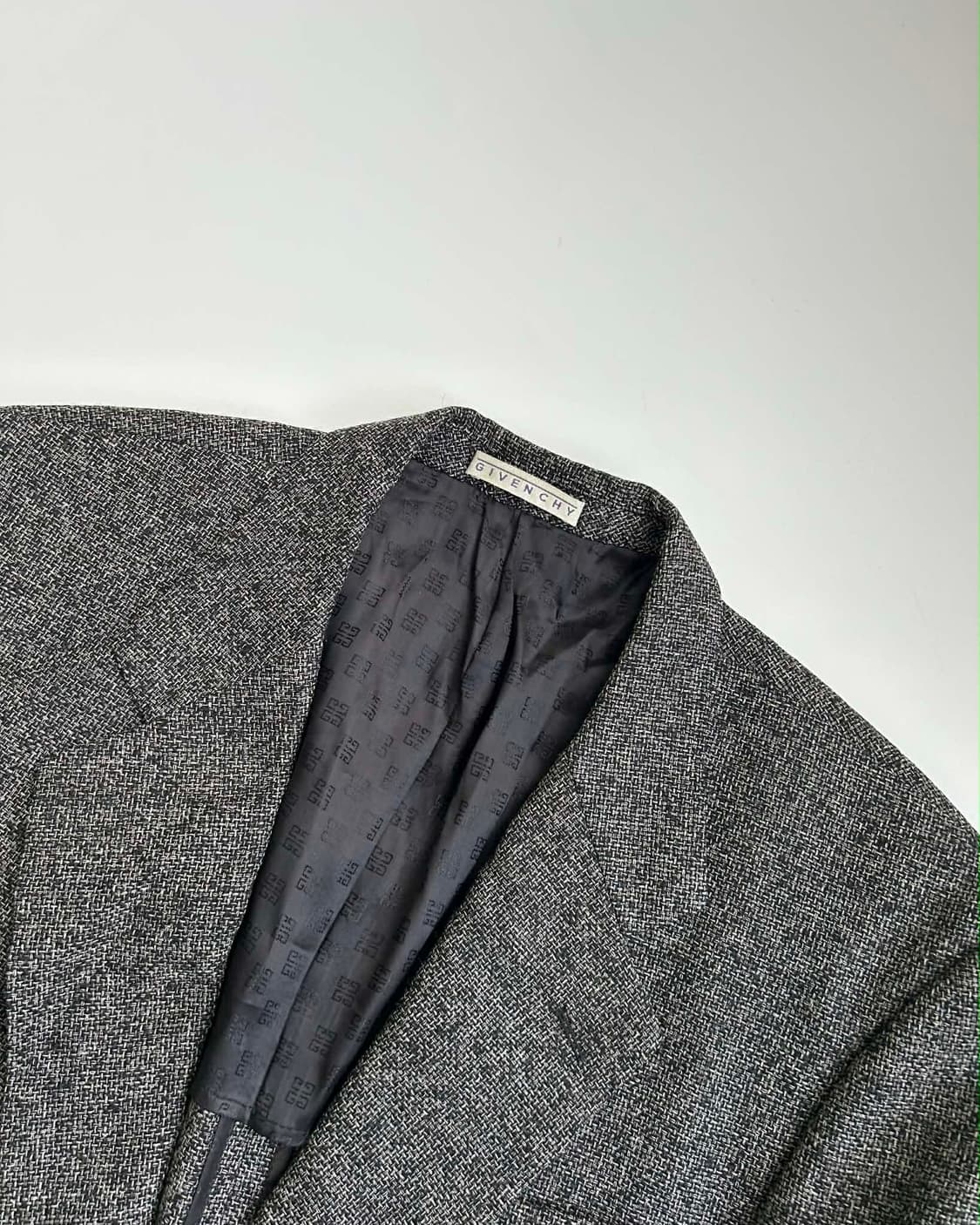 지방시 뮤슈 린넨 울 트위드 블레이져 자켓 상품이미지4