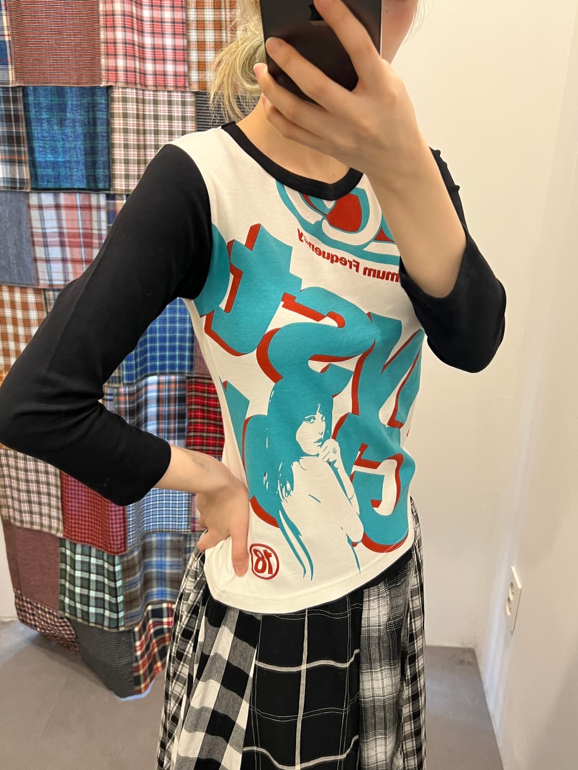 히스테릭 글래머 히스걸 롱슬리브 상품이미지3