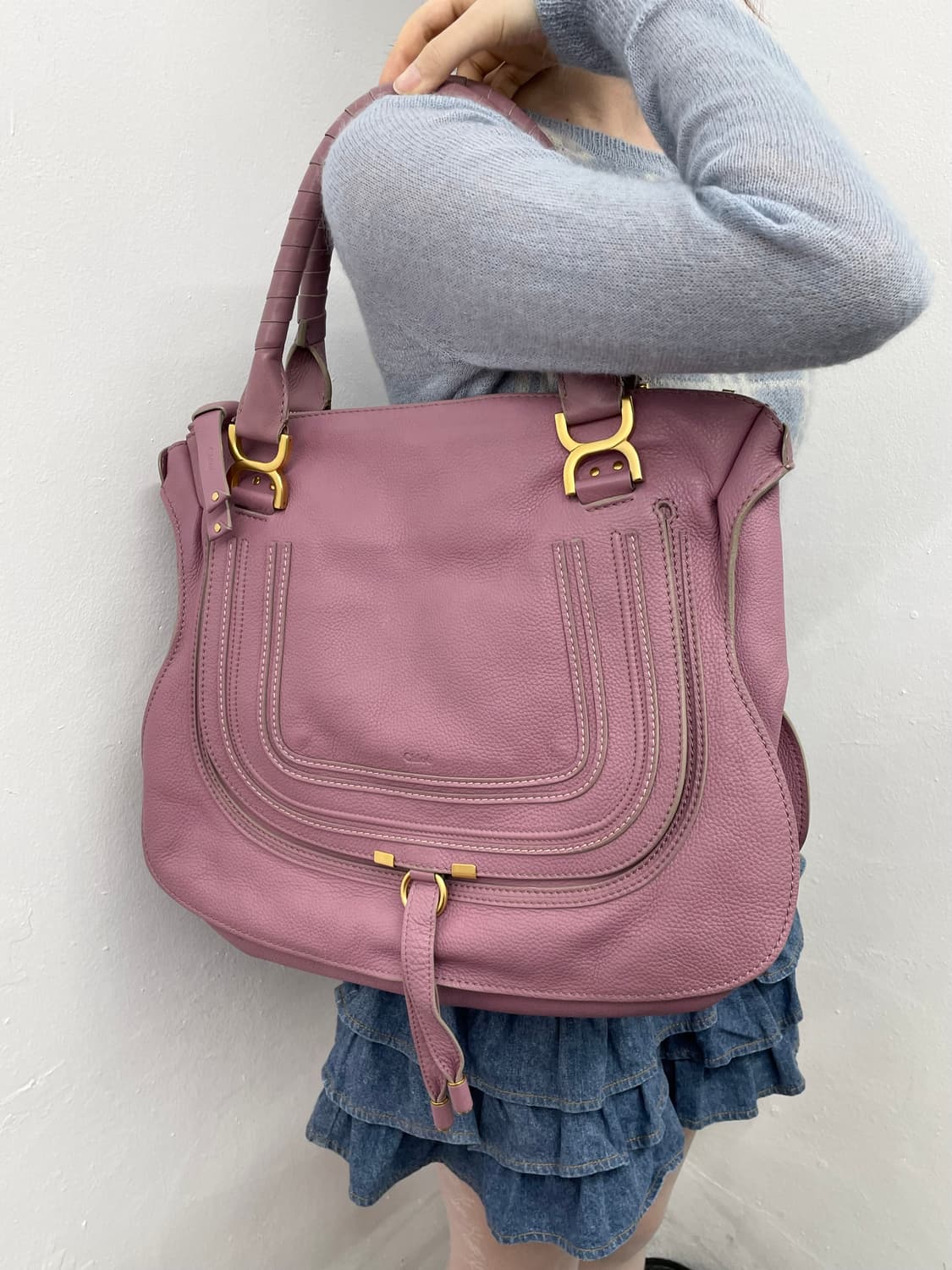 끌로에 마르씨 숄더백 라지 상품이미지2