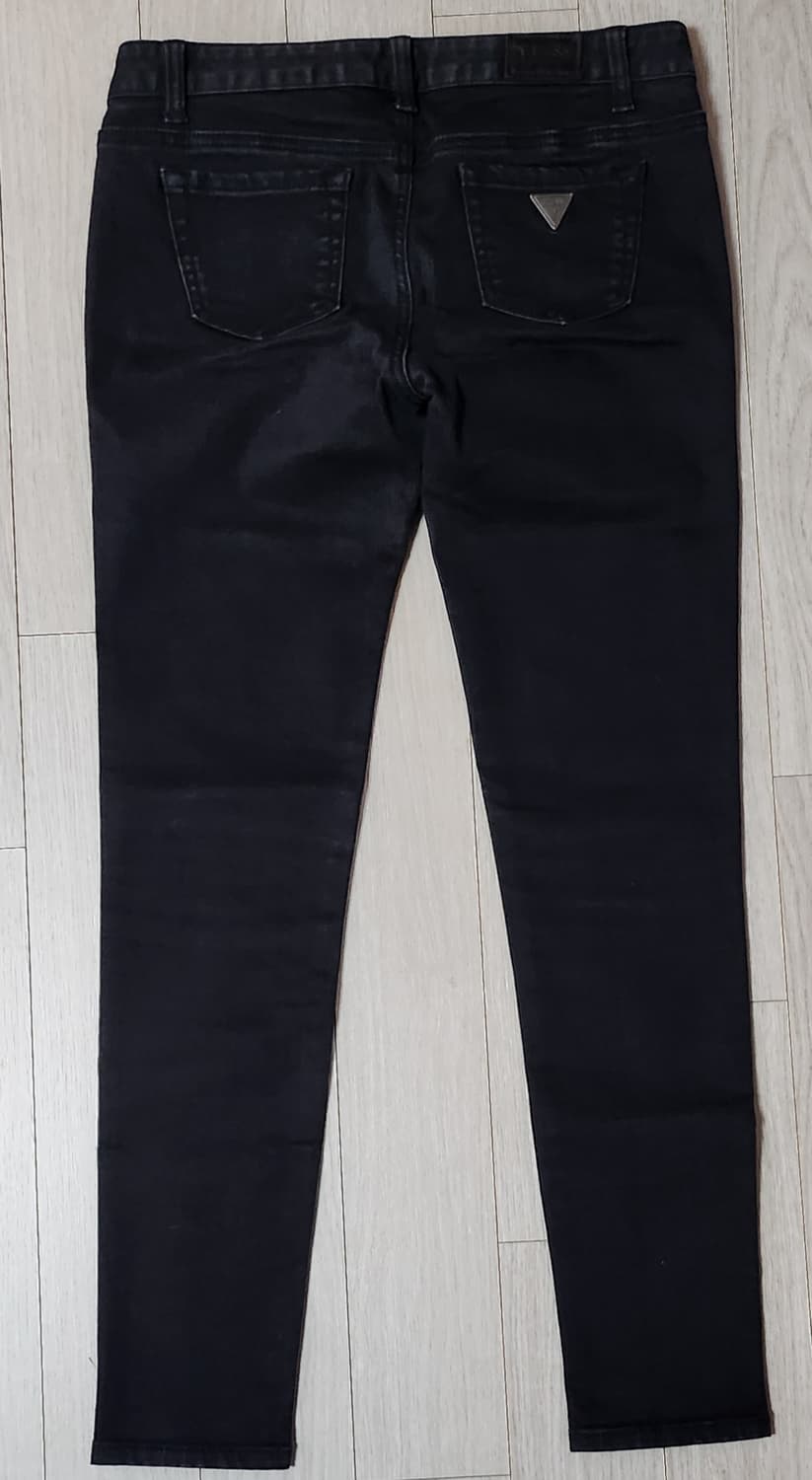 게스 블랙 스키니진 ●표기사이즈70(28) =>권유 사이즈26~27인치 상품이미지3