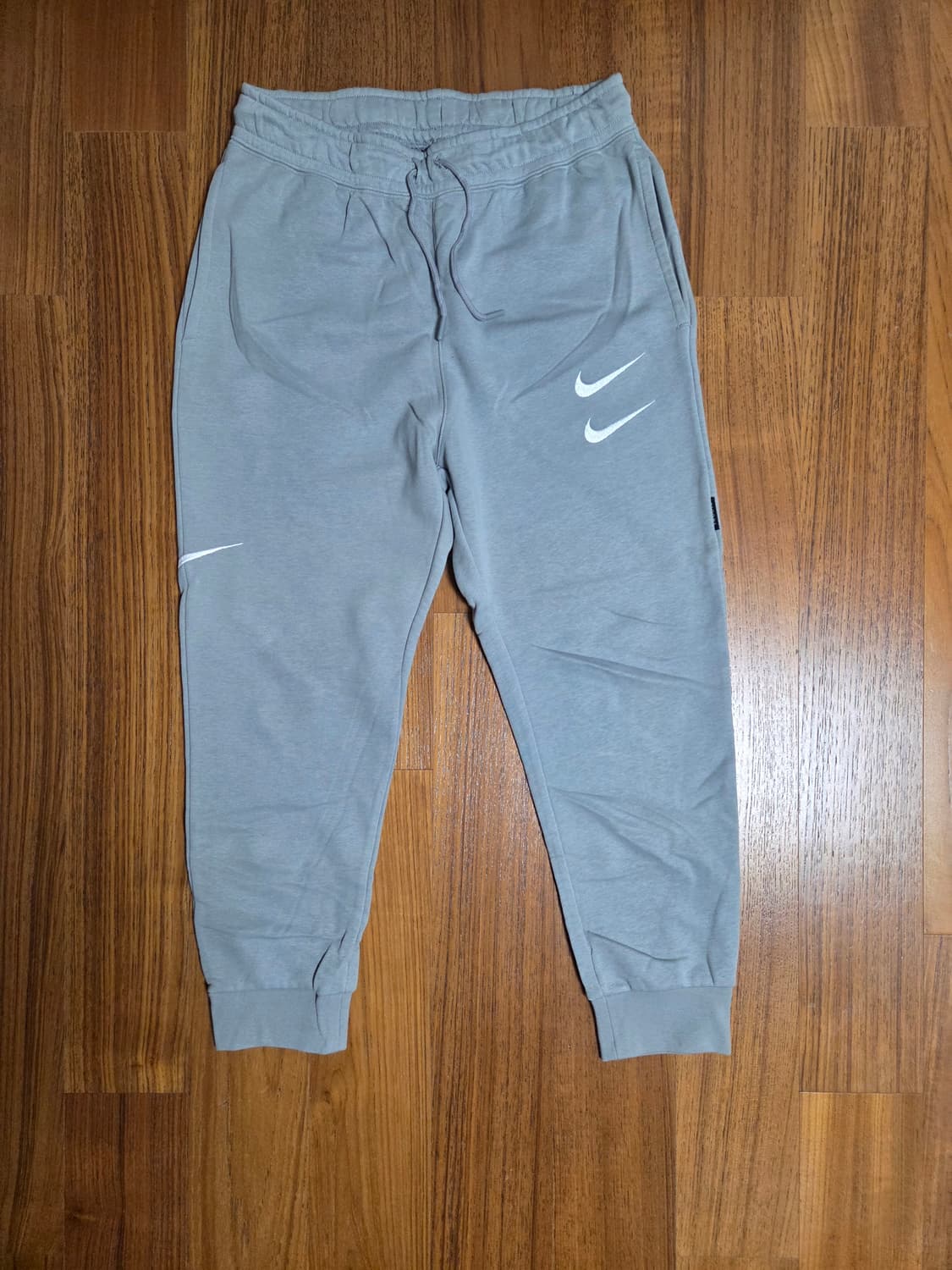 나이키 더블 스우시 조거팬츠 그레이 상품이미지1