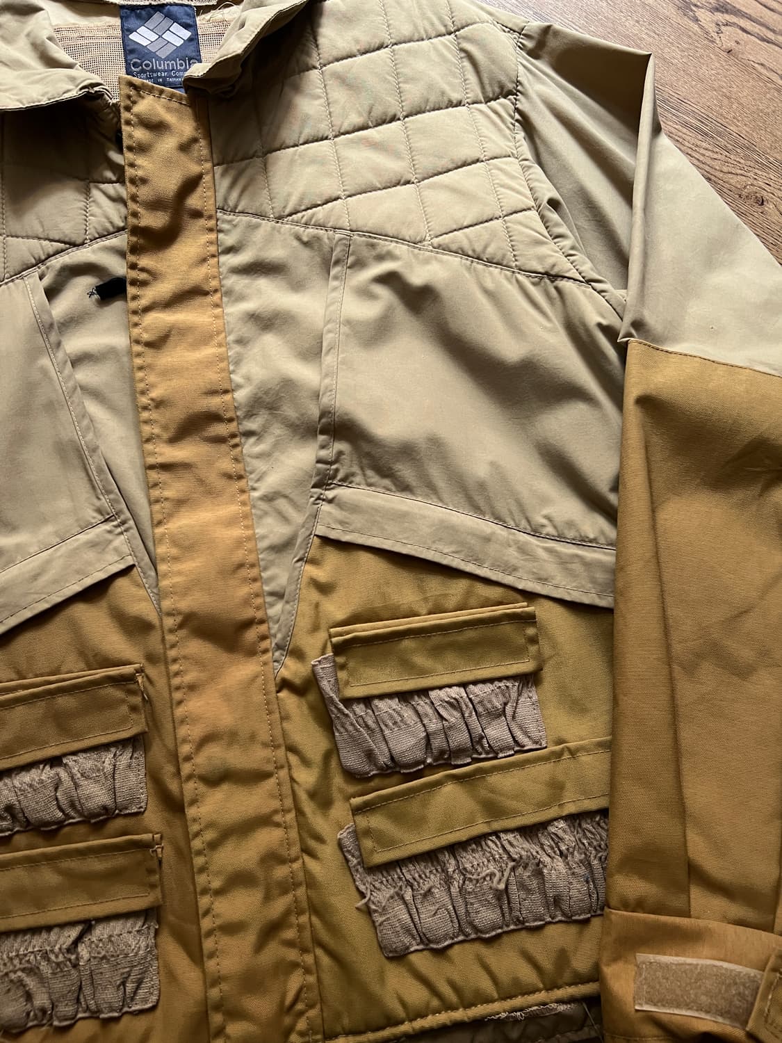 [XL]90's Columbia USA 컬럼비아 나일론 피싱 헌팅자켓 상품이미지3