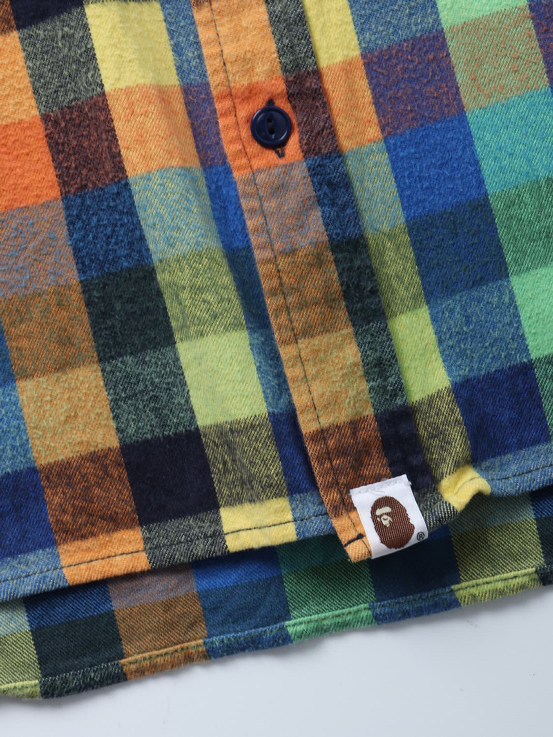 베이프 A BATHING APE Plaid Flannel Shirt 상품이미지6