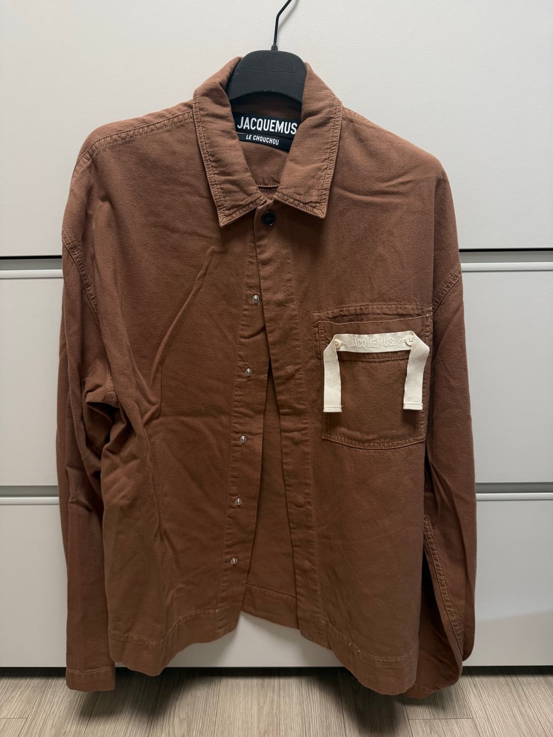 자크뮈스 셔츠 브라운 46사이즈 상품이미지4