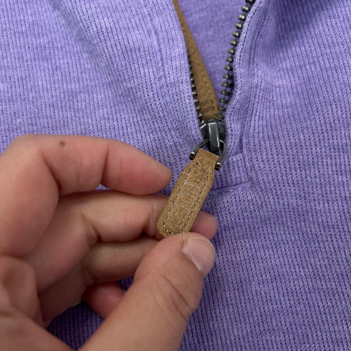 100 폴로 랄프로렌 반집업 니트 상품이미지5