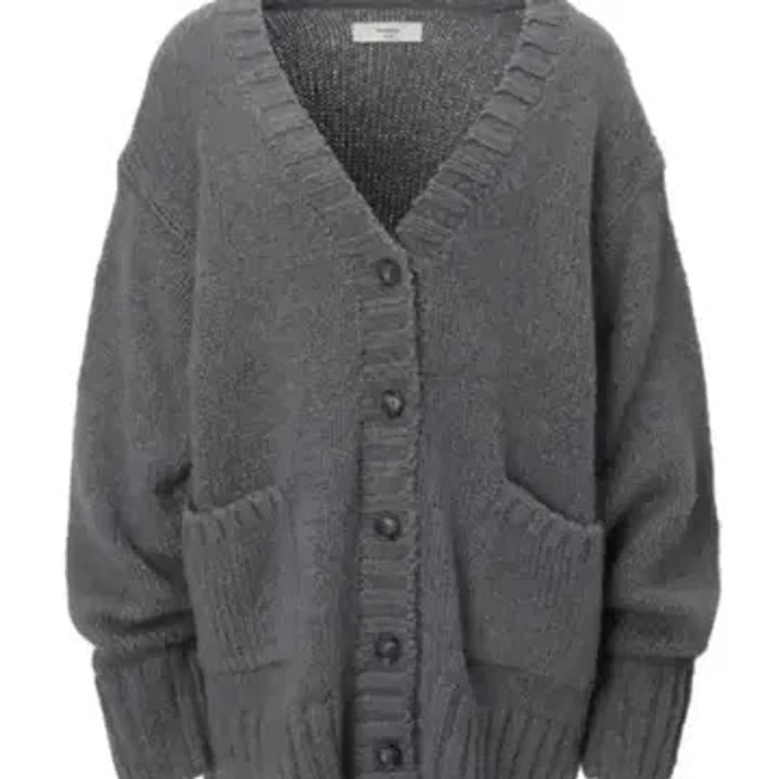 쓰리타임즈 루즈 피넛 가디건 상품이미지1