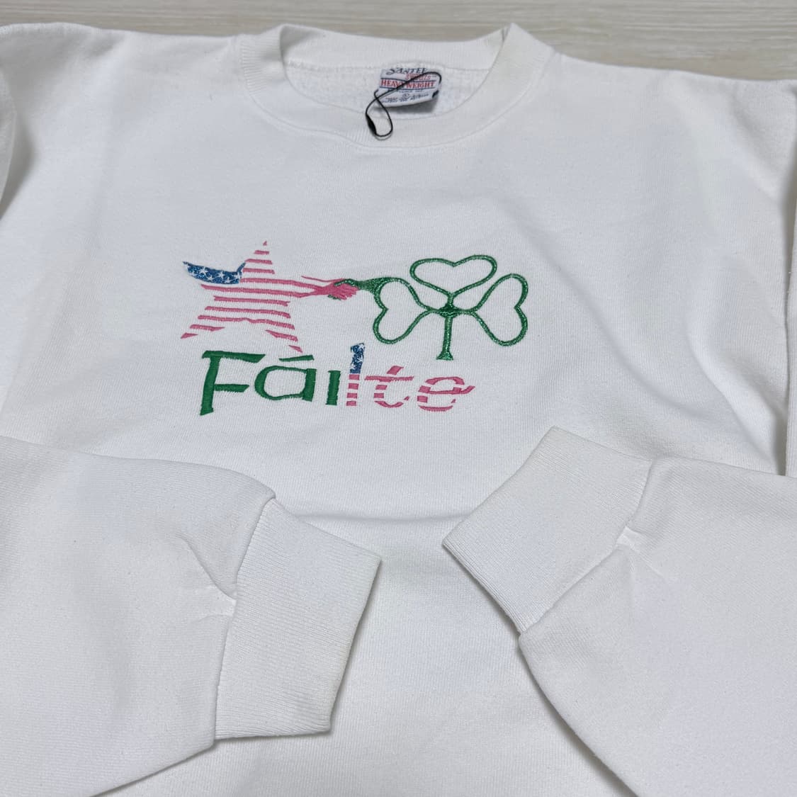 made in USA sweatshirt  자수 스웻셔츠 상품이미지3