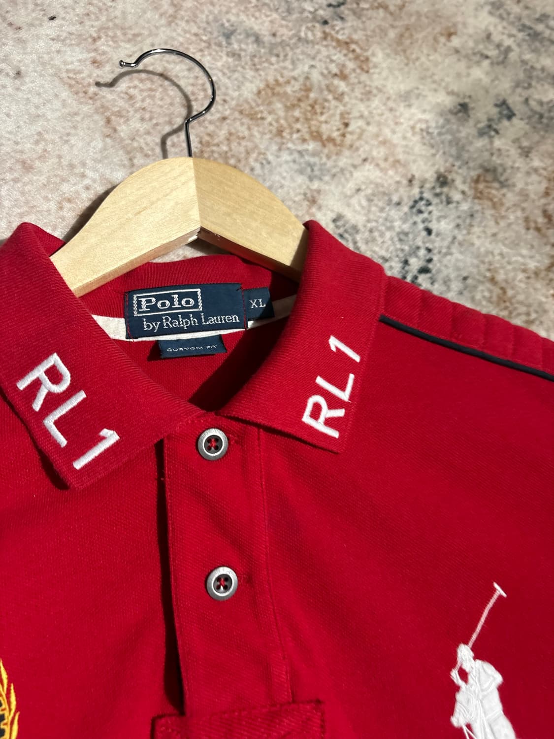 폴로 랄프로렌 빅포니 레이싱 캐나다팀 카라 반팔티셔츠 상품이미지5