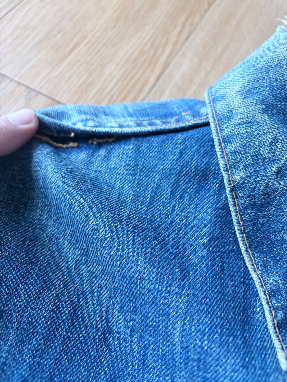 리바이스 70505 빅E 60년 후반 추정 4세대 상품이미지8