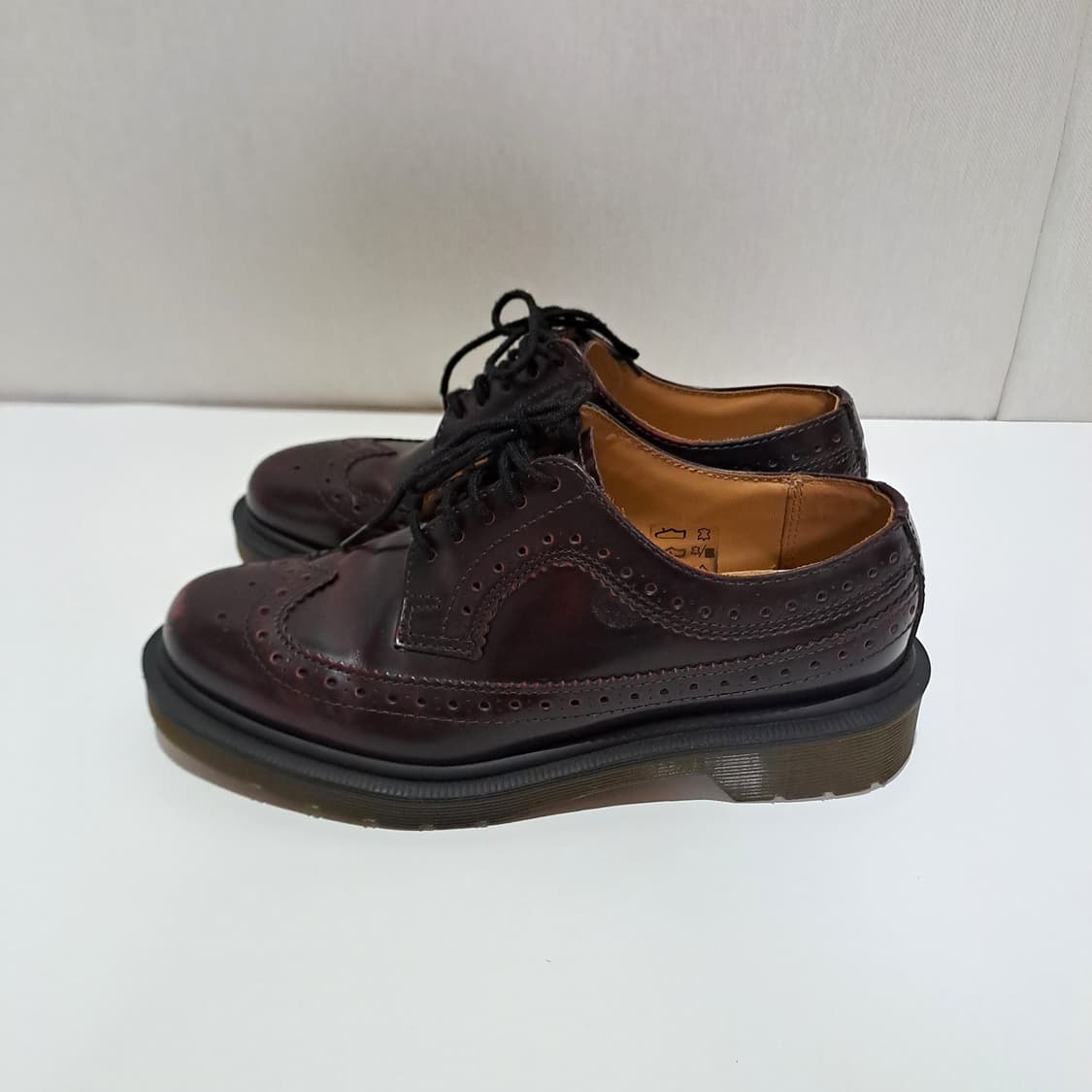 (택포) 닥터마틴 3989 버건디 윙팁 UK4 B431 상품이미지4