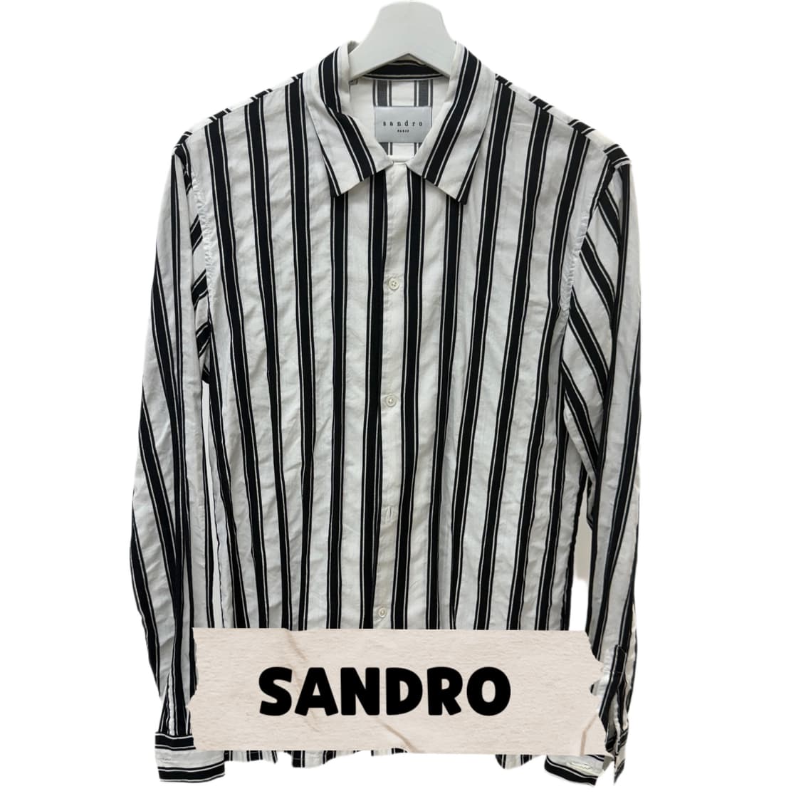 산드로 sandro 스트라이프 셔츠 상품이미지1