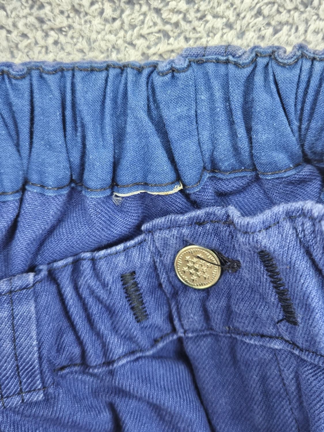 빈티지 프렌치 워크 팬츠 밴딩커스텀 ( 36" 추정 ) / 11751 상품이미지7