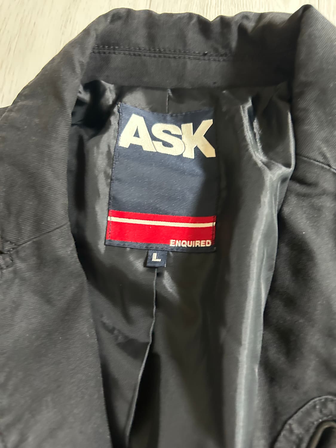 ASK 코튼 블레이저 상품이미지2