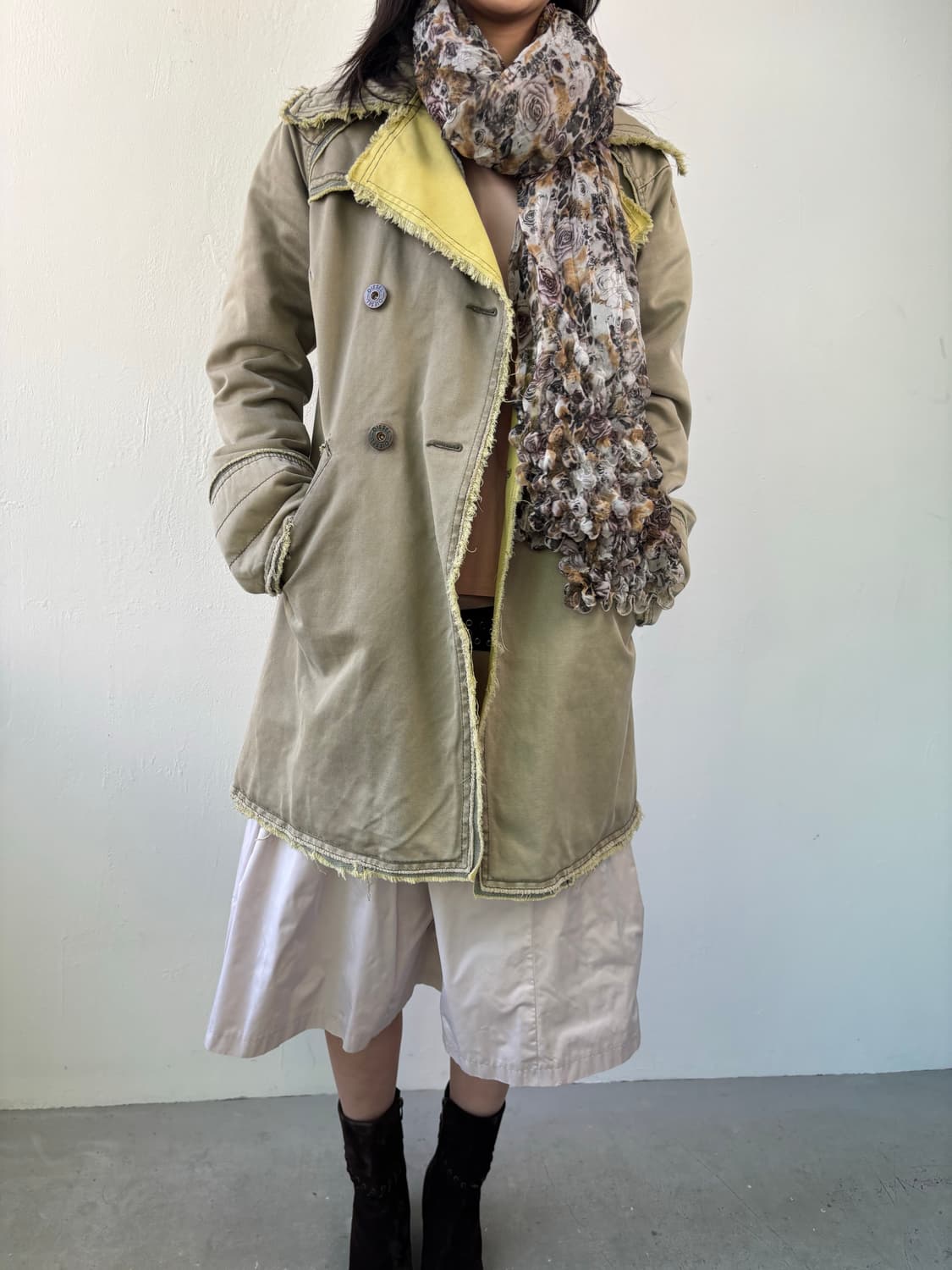 디젤 그런지 더블 코트 상품이미지10