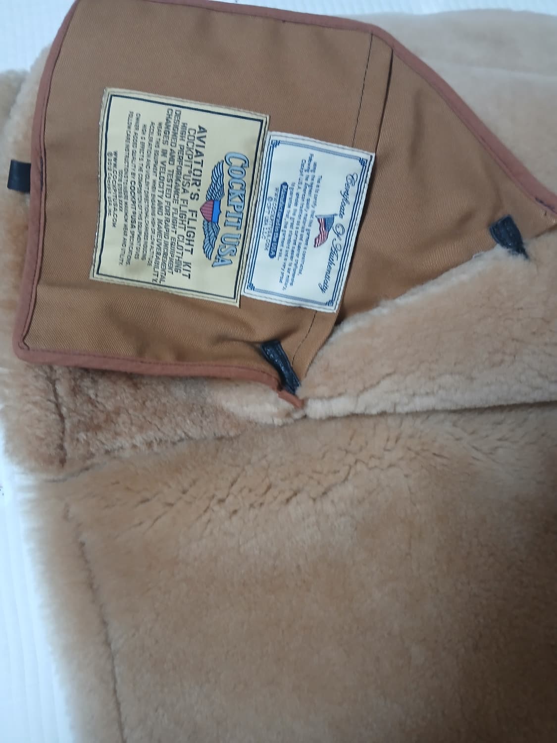 콕핏 톰하디 무스탕 40 사이즈 판매합니다~ 상품이미지8