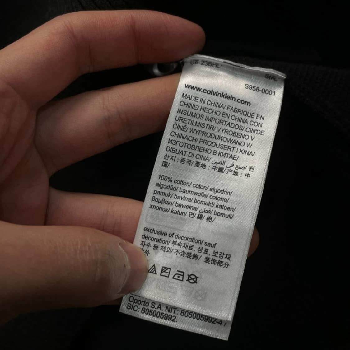 95 캘빈클라인 가디건 상품이미지4